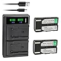 Kastar 2-Pack SB-LSM80 Battery and LTD2 USB Charger Replacement for Samsung SC-D263 SC-D351 SC-D352 SC-D353 SC-D354 SC-D355 SC-D357 SC-D362 SC-D363