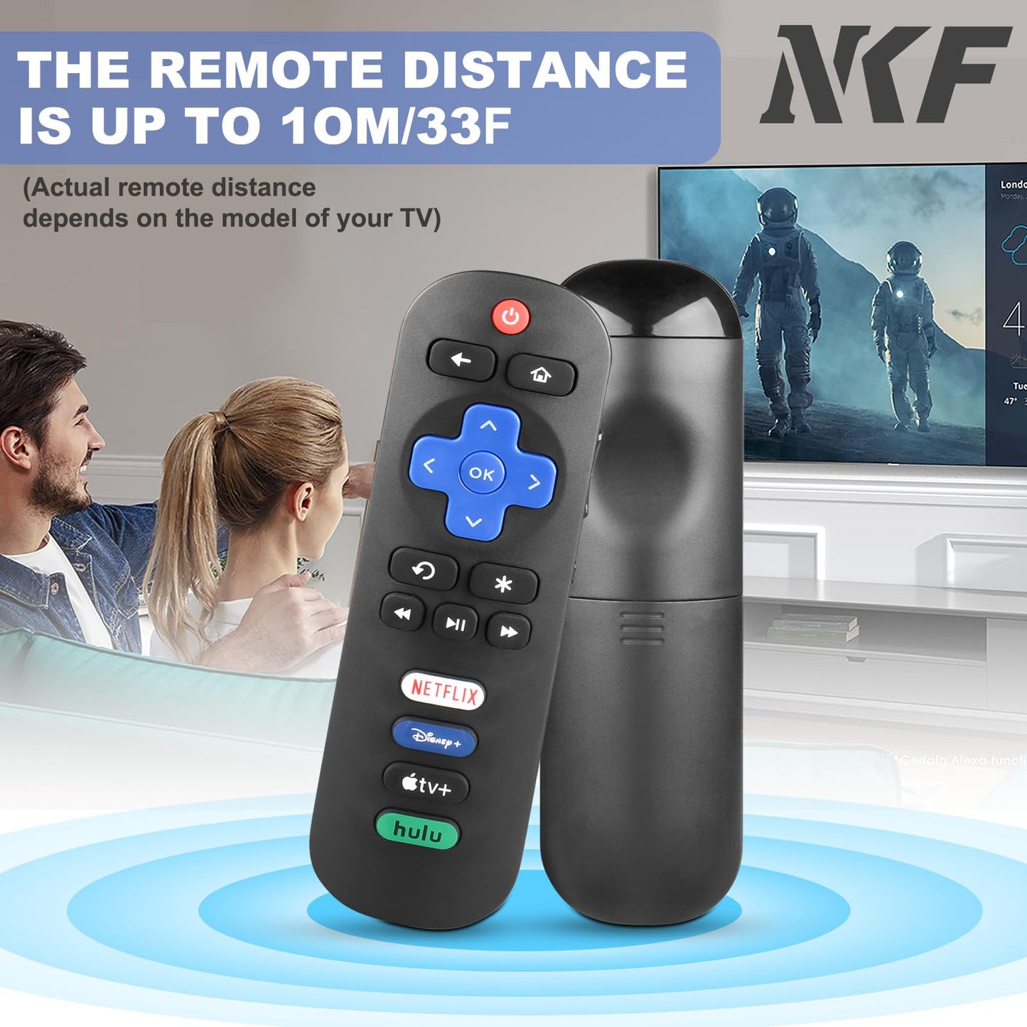 RC280 for TCL TV Remote Replacement: Remote Control for TCL TV 32S3850 32S305 40S305 43S305 43S451 50S451 55S451 55S555 55S21 65S451 65S555 75S555