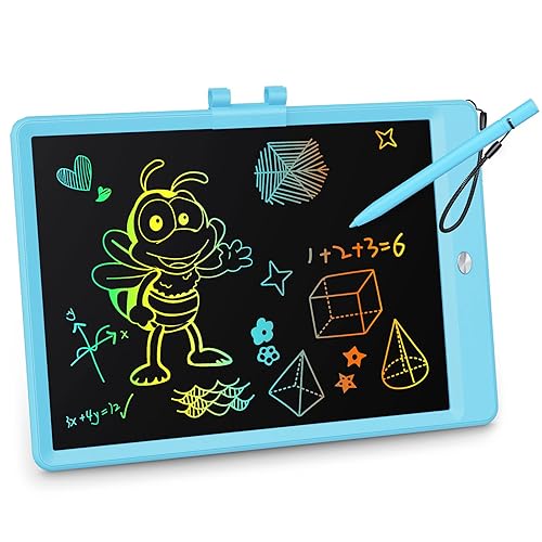 KOKODI LCD Writing Tablet, Gifts for 3 Years Old Boys and Girls，10 Inch Colorful Doodle Board Drawing Tablet, Erasable Reusable Electronic Drawing…