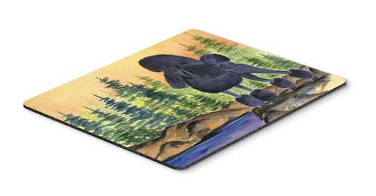 Caroline's Treasures SS8196MP Poodle Mouse Pad, Hot Pad or Trivet for Home Office Gaming Working Computers Laptop Mouse Mat,Washable Large Mousepad