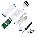 SUPERPLUS Mini PCI-E Express mSATA Extension Cable for Wireless Card & Half/Full-size MiniCard Adapter