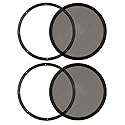 Goldwood Sound, Inc. Monitor Subwoofer Part, Heavy Duty Steel Mesh Snap On Woofer Grills for 12" Speakers 2 Grill Pack (SG-M12-2)