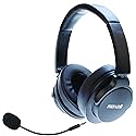 Maxell Active Noise Cancellation Headphone Detachable Boom Mic & Built-in Mic - Immersive Sound with Bluetooth ANC Headphones, 20dB Noise Reduction…