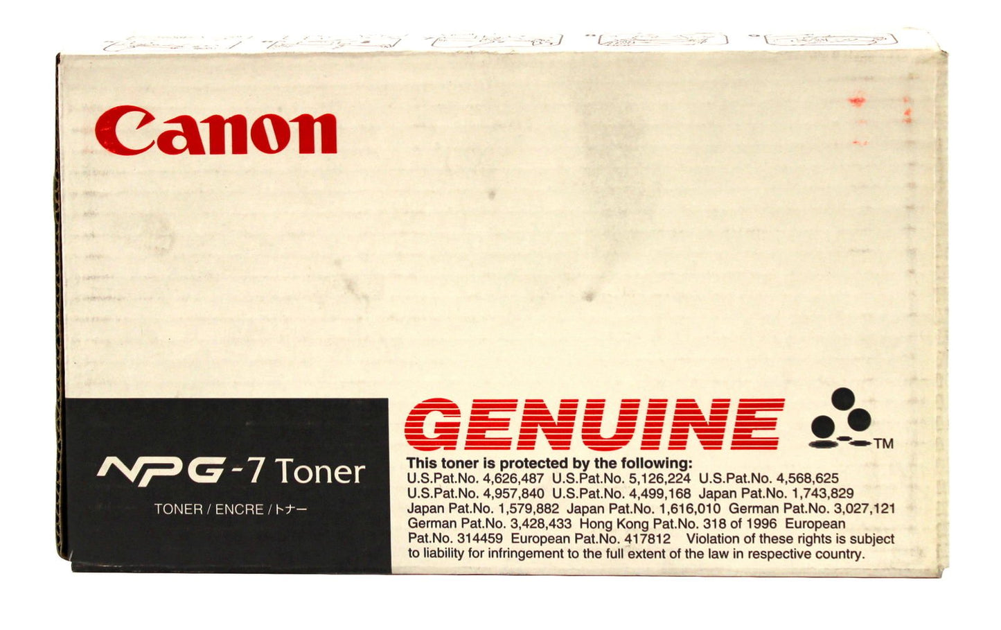 Canon Np6025 6030 6330 Npg7 Copier Toner One 500Gm Cartridge