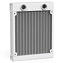 CLYXGS Water Cooling Radiator, 12 Pipe G1/4 Thread Heat Row Radiator 12 Pipe Aluminum Heat Exchanger Radiator for PC CPU Computer Water Cool System