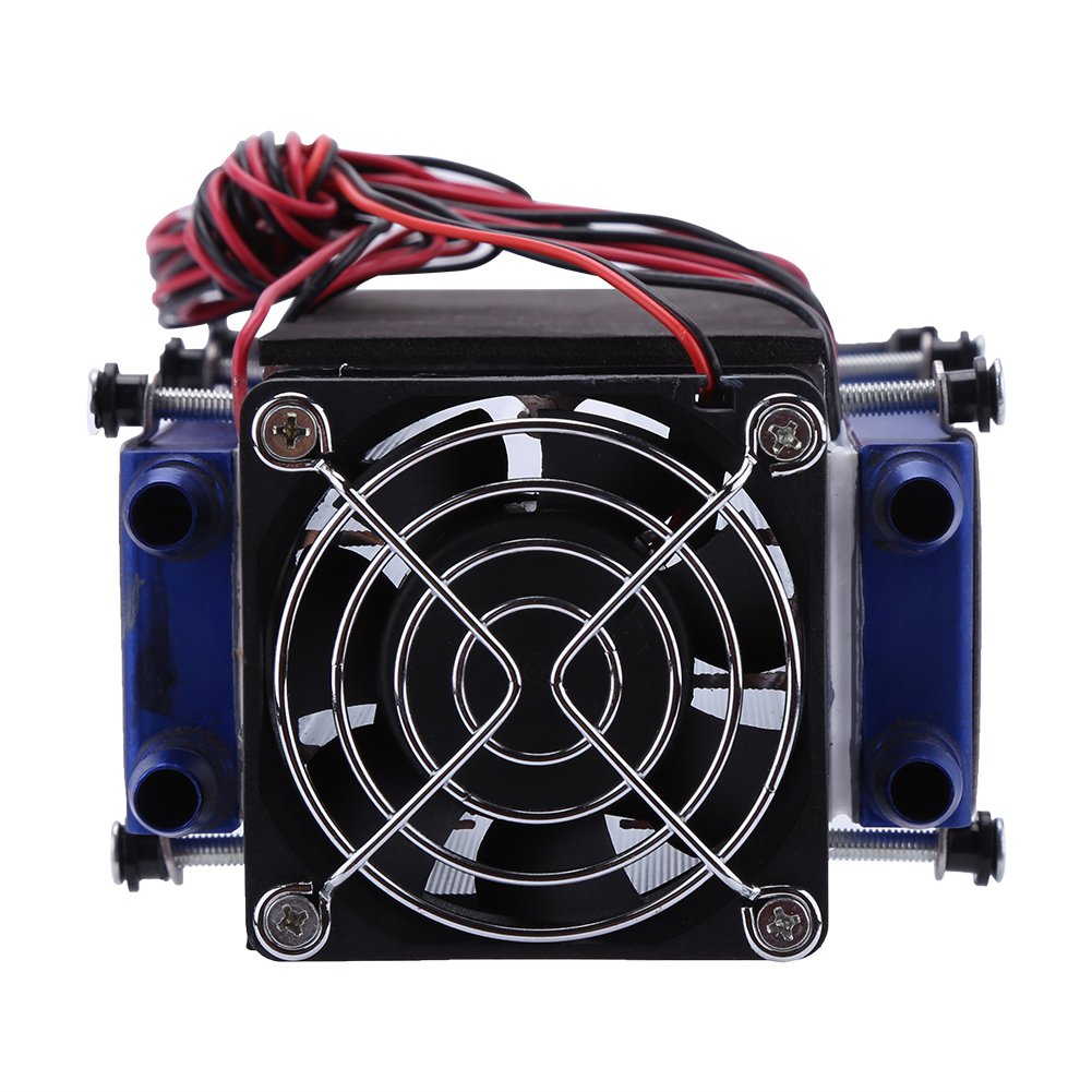 Hilitand Thermoelectric Cooler, DC12V 576W TEC1-12706 8-Chip Peltier System Semiconductor Refrigeration Pieces Kit Air Cooling Device