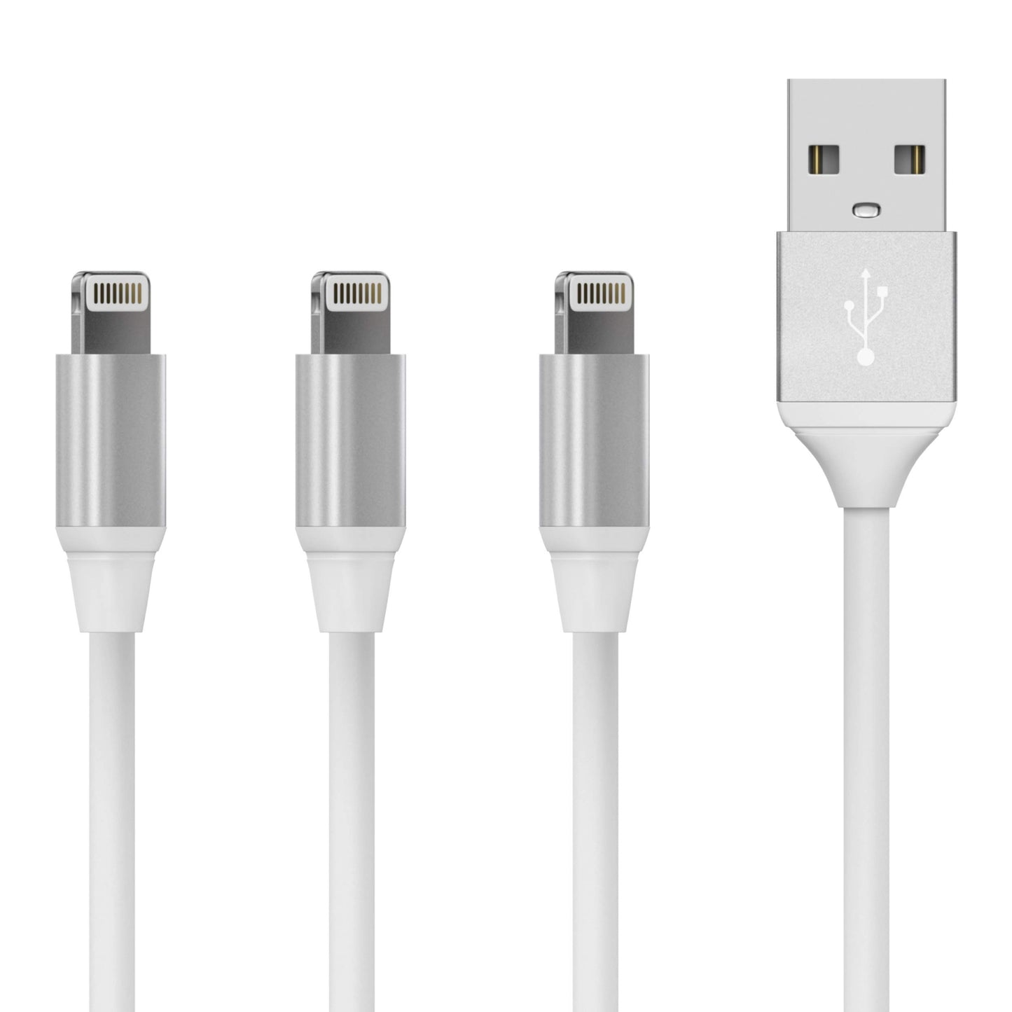 TalkWorks iPhone Charger Lightning Cable 3 Pack (3/6/10ft) Strain Relief Heavy Duty Cord MFI Certified for Apple iPhone 12, 12 Pro/Max, 12 Mini, 11…