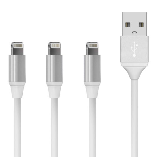 TalkWorks iPhone Charger Lightning Cable 3 Pack (3/6/10ft) Strain Relief Heavy Duty Cord MFI Certified for Apple iPhone 12, 12 Pro/Max, 12 Mini, 11…