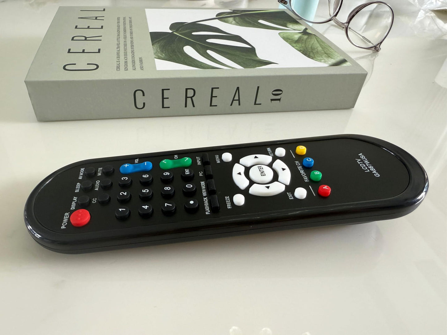 Replacement Remote Control for Sharp Aquos LCD TV LC-C4067UN LC-60LE600U LC-60E79U LC-46SB54U LC-52SB55U LC-60LE6300U LC-40C32U LC-46SB57U LC-32SB23
