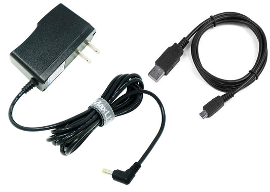 AC Wall Power Charger Adapter+USB Cord for JVC Everio GZ-EX310/AU/S GZ-EX310BU/S