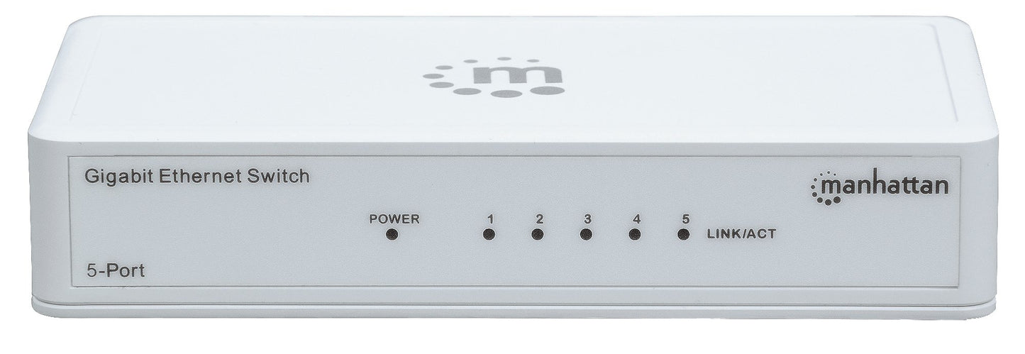 MANHATTAN 5-Port Gigabit Ethernet Switch (560696)