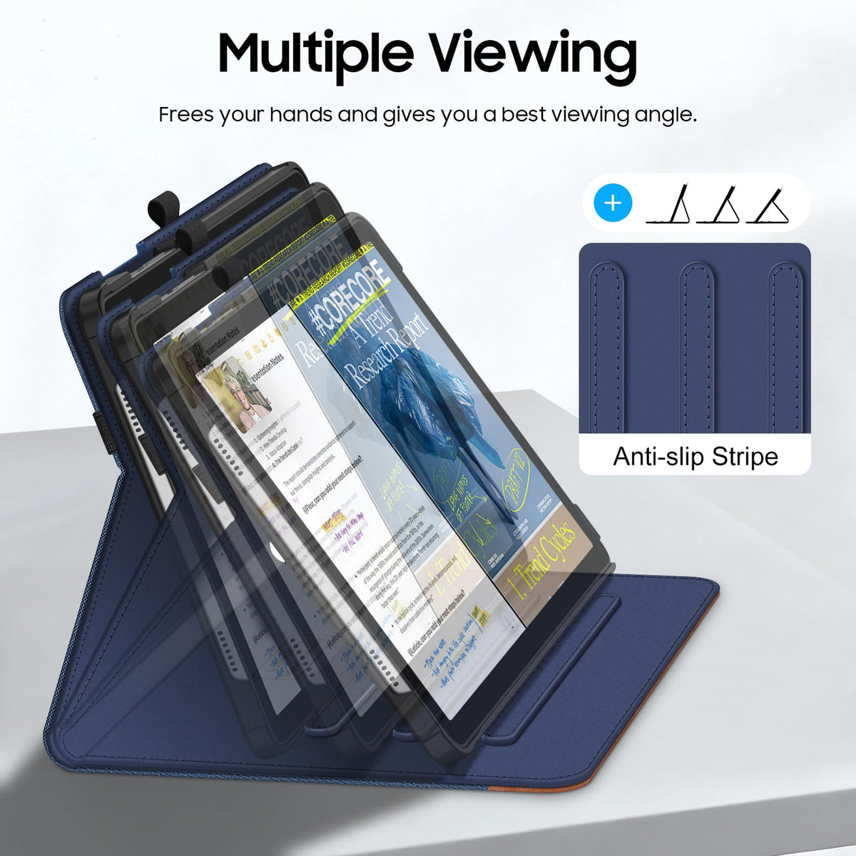 Fintie Multi-Angle Viewing Case for Samsung Galaxy Tab A11+/ A9+ 11 Inch