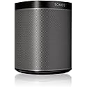 SONOS Play:1 Compact Wireless Speaker for Streaming Music. Compatible with Alexa. (Black) (Renewed)