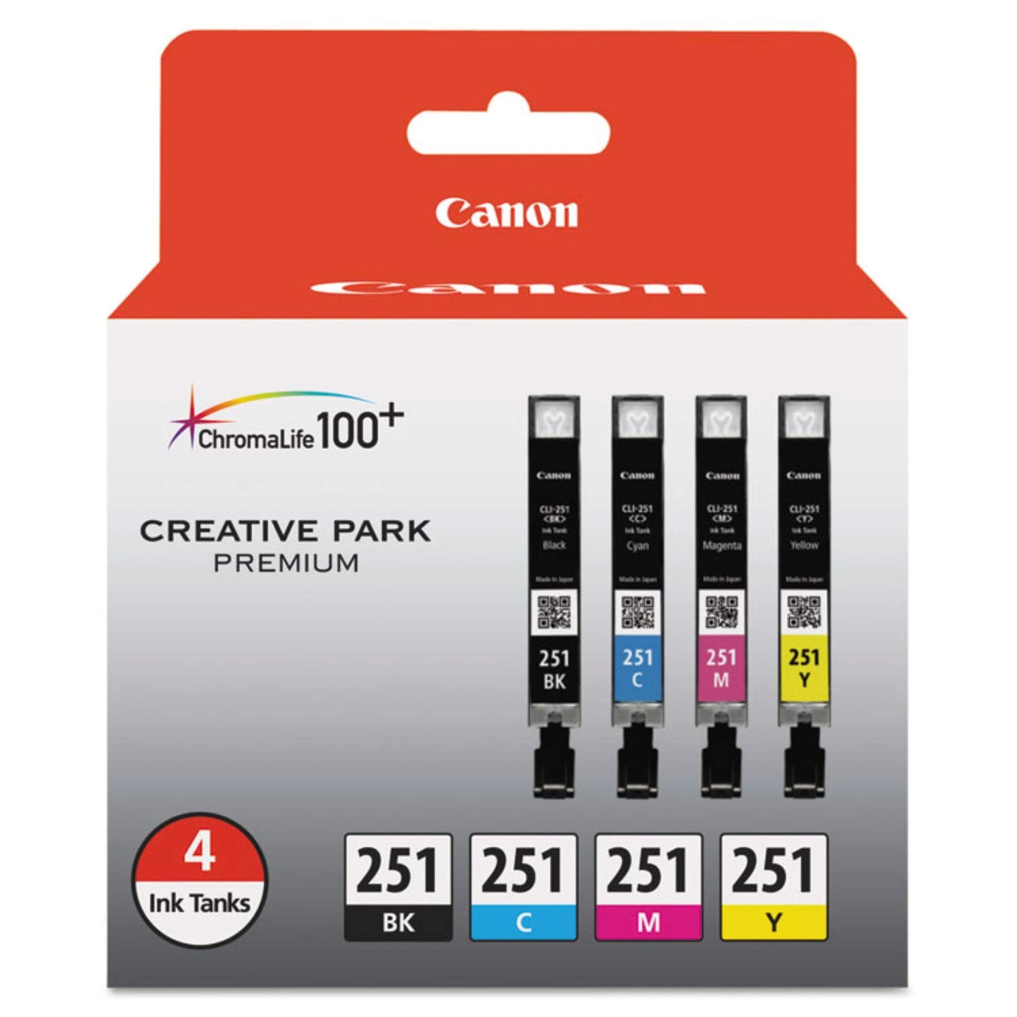 Canon CNM6513B004 6513B004 CLI-251 ChromaLife100 Ink