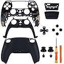 Replacement Housing Shell for PS5 Controller,Faceplates Replacement kit for PlayStation 5 Controller,Includes Front and Back Shell,Thumbsticks,Touch