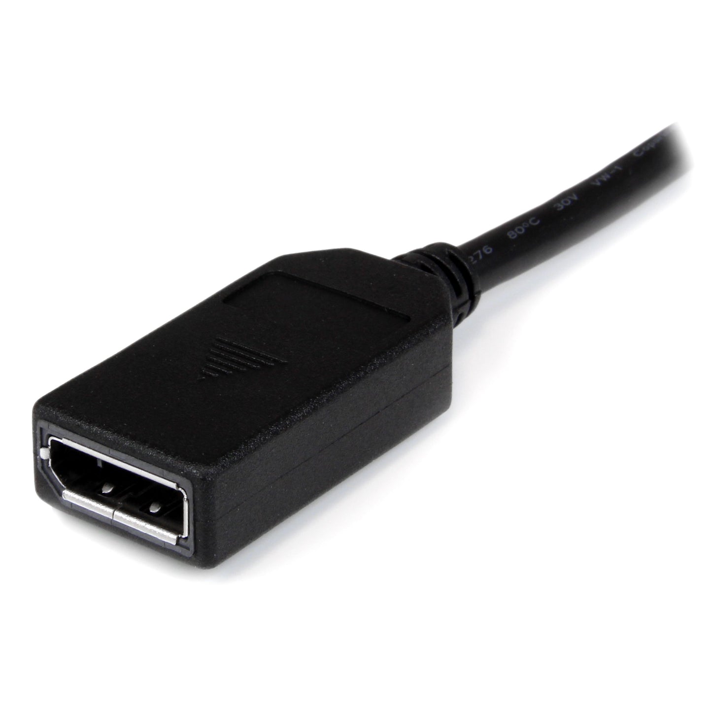 StarTech.com DMS-59 to DisplayPort - 8in - DMS 59 to 2x DP - Y Cable - DMS-59 Adapter - DisplayPort Splitter Cable - LFH Cable (DMSDPDP1),Black