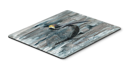 Caroline's Treasures 8946MP Pelican in Grey Mouse Pad, Hot Pad or Trivet for Home Office Gaming Working Computers Laptop Mouse Mat,Washable Large