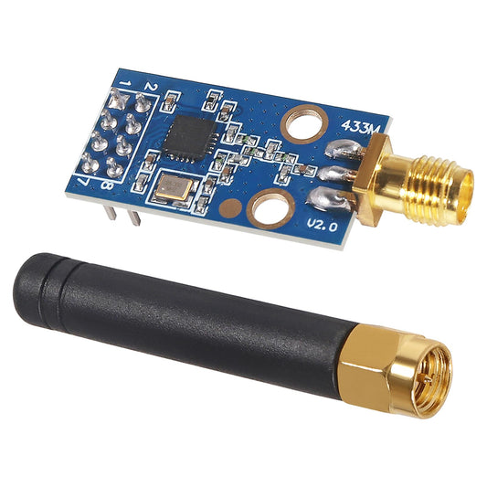 MELIFE CC1101 Wireless Module with SMA Antenna Wireless Transceiver Module 315/433/868/915MHZ