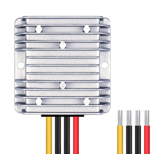 Protooma DC 12V Step Up to 48V Boost Converter 5A 240W DC Voltage Regulator Power Converter Adapter Waterproof Module Transformer for Golf Cart Club…