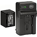 BM Premium BP-727 Battery and Charger for Canon Vixia HFR80, HFR82, HFR800, HFR30, HFR32, HFR300, HFR40, HFR42, HFR400, HFR50, HFR52, HFR500, HFR60