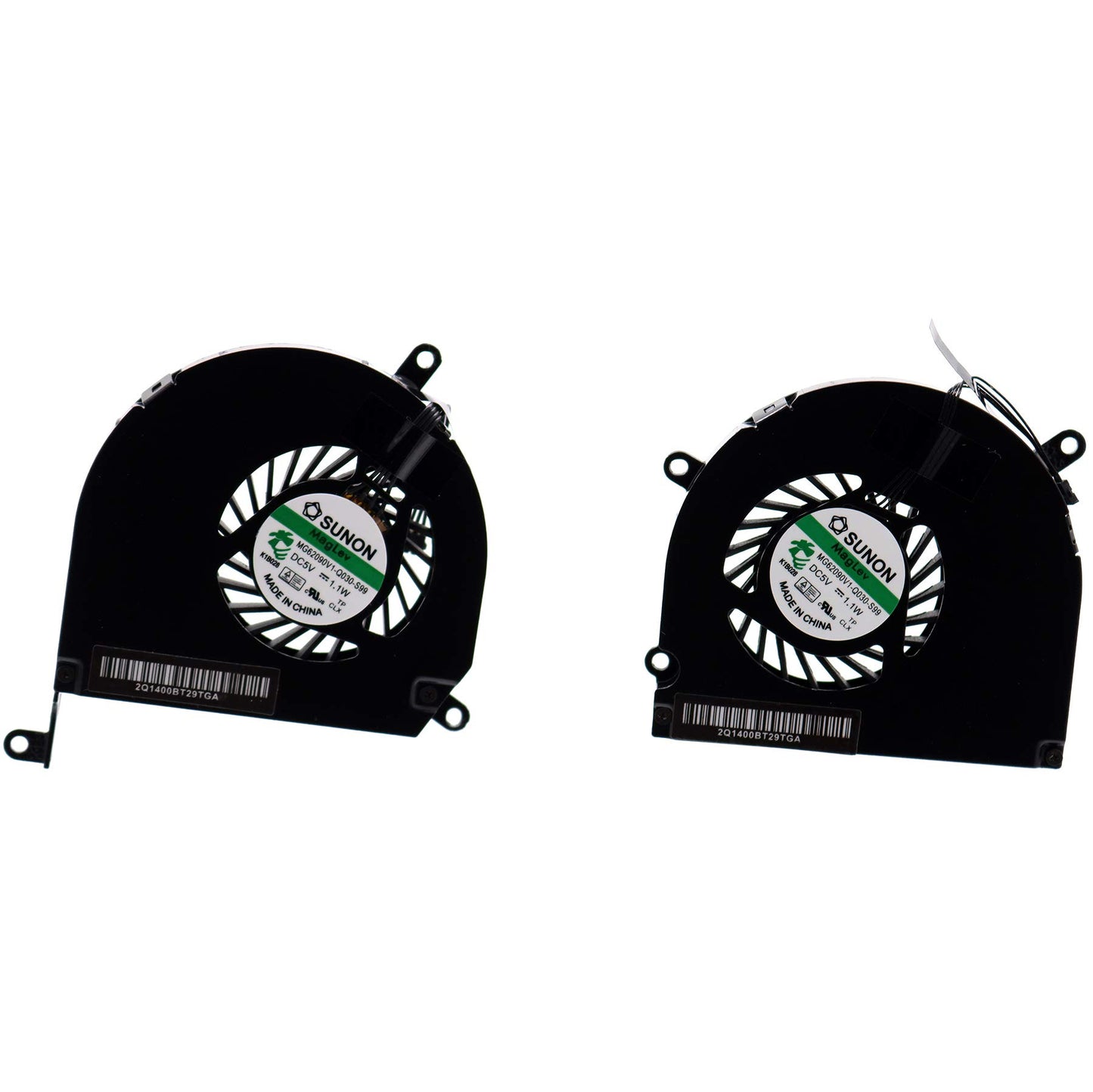 Deal4GO CPU & GPU Graphics Cooling Fan 922-8702 922-8703 Replacement for MacBook Pro A1286 2008 2009 2010 2011 2012 2013
