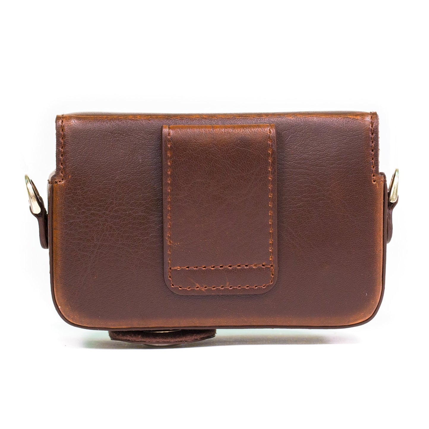 MegaGear MG1144 Leather Camera Case with Strap compatible with Sony Cyber-shot DSC-HX95, DSC-HX99, DSC-HX80, DSC-HX90V, DSC-WX500 - Dark Brown