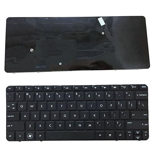 New Laptop Keyboard Replacement for HP Mini 1103 1104 110-3500 110-3600 110-3700 110-3800 647569-001 US Layout Black Color