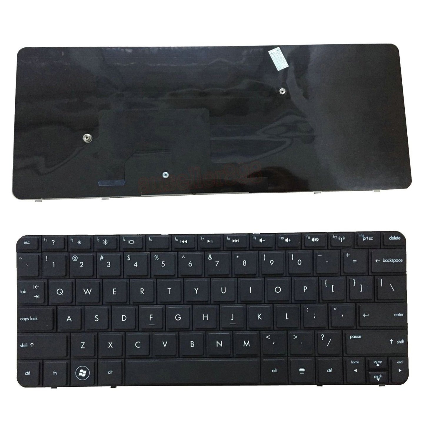 New Laptop Keyboard Replacement for HP Mini 1103 1104 110-3500 110-3600 110-3700 110-3800 647569-001 US Layout Black Color