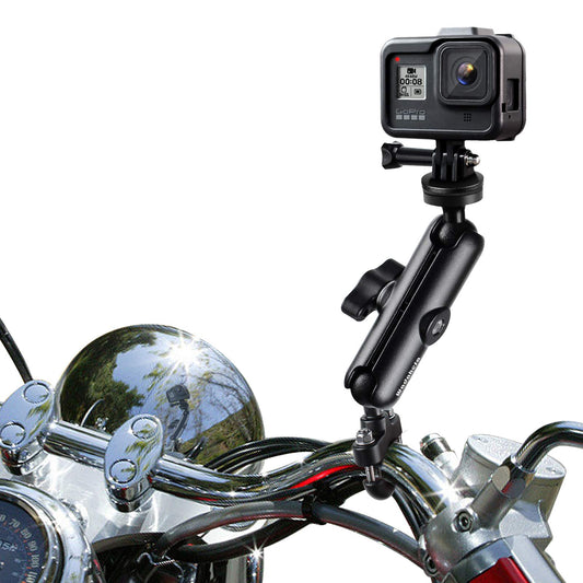 WADAHEFA Motorcycle, Bike 360° Rotating Adjustable Sports Camera Mount, Compatible with DJI Action 2 & Gopro 7/8/9/10 & Insta 360d and Other Sports