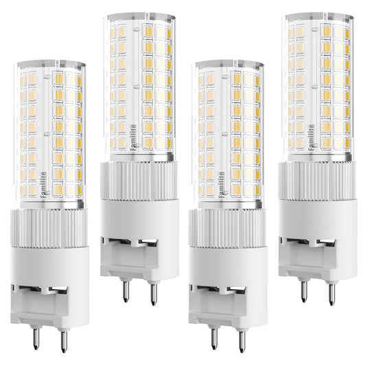 Familite LED G12 Bulb 16W Warm White 3000K Bi-Pin Corn Bulb, Pack of 4