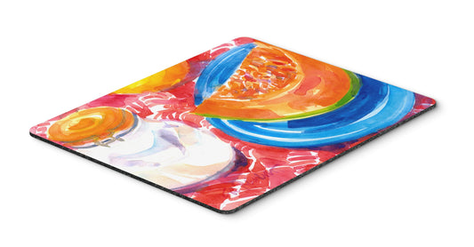 Caroline's Treasures 6036MP A Slice of Cantelope Mouse Pad, Hot Pad or Trivet for Home Office Gaming Working Computers Laptop Mouse Mat,Washable Large