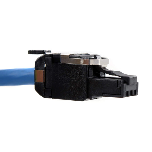 Belden RVAFPUBK-S1 REVConnect CAT6A 10GB 10GX Field Mount RJ45 Plug, UTP, Black
