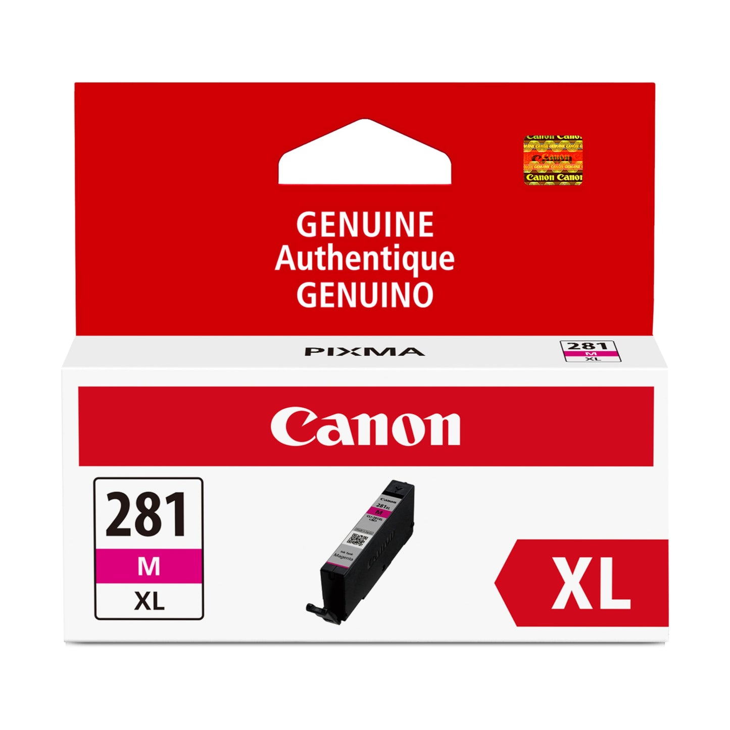 Canon CLI-281 XL Genuine Magenta Ink Tank, Compatible with TR8520, TS9120,TS8120, TS6120, TS9521C/a, TS9520/a, TS8220, TS6220, TS8320, TS6320