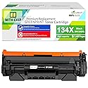 [with CHIP] 134X W1340X ( 134A W1340A ) Compatible Toner Cartridge Black High Yield 2400 Pages for H P M207dw M209 M209d M209dw MFP M234 M234dw