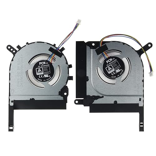 CPU GPU Cooling Fan for ASUS TUF A15 A17 2021 FA506IC FA506IE FA506IHR FA506QE FA506QM FA506QR FA706IC FA706IE FA706IHR FA706QE FA706QM FA706QR