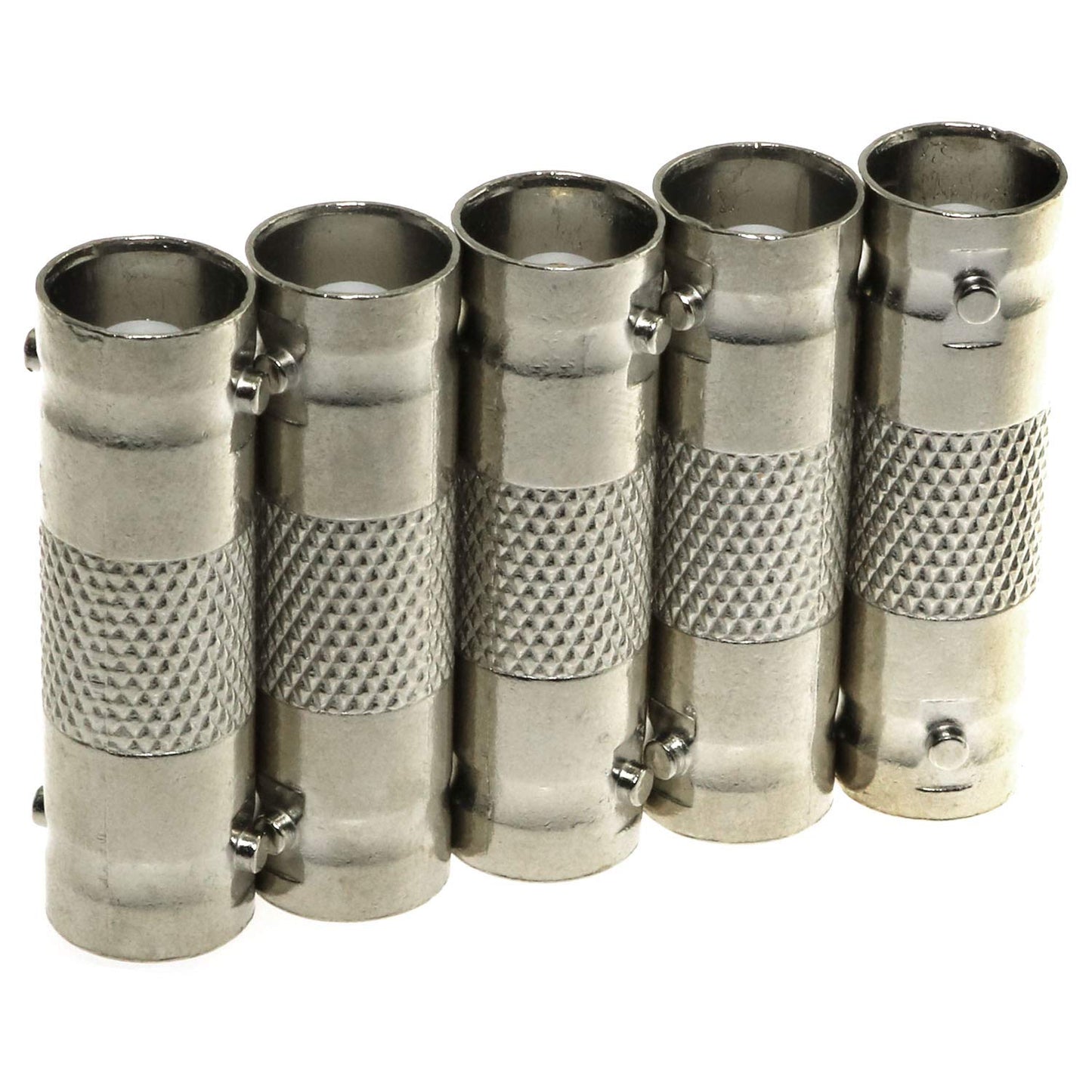 RuiLing 5-Pack BNC Female to BNC Female Jack Connector Couplers for Video CCTV Security Camera