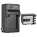 Kastar 1-Pack Battery and AC Wall Charger Replacement for Canon ZR900, ZR930, ZR950, ZR960, MD100, MD101, MD110, MD111, MD120, MD130, MD140, MD150