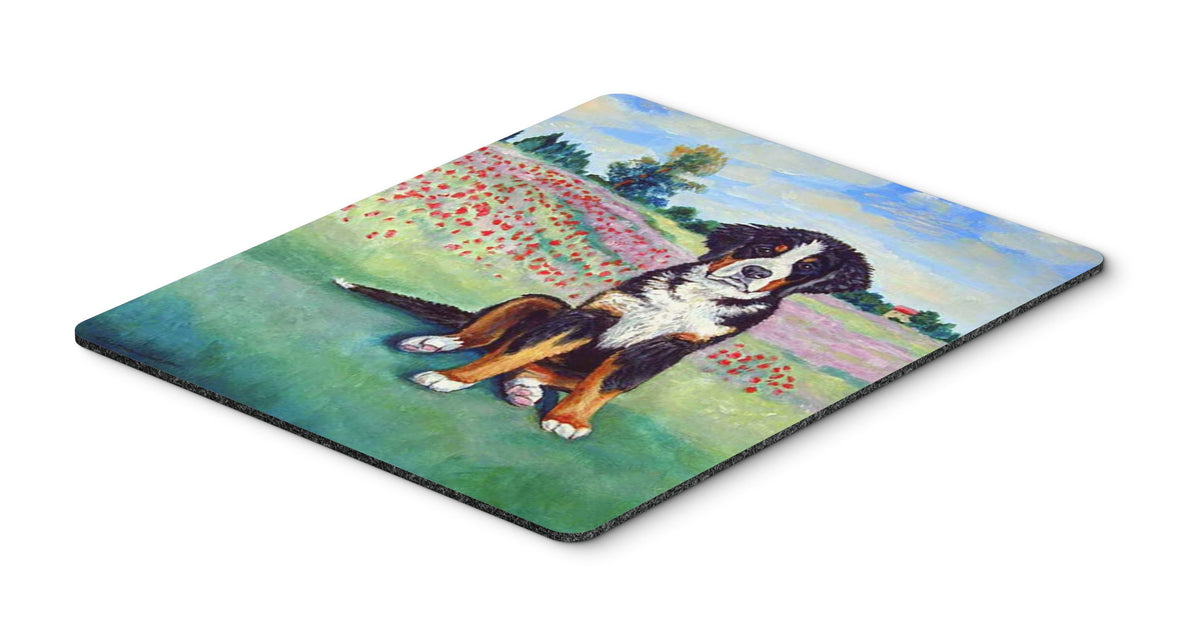 Caroline's Treasures 7011MP Bernese Mountain Dog Mouse Pad, Hot Pad or Trivet for Home Office Gaming Working Computers Laptop Mouse Mat,Washable Large