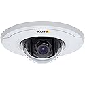 Axis Communications 0285-001 M3014 Fixed Dome Network Surveillance Camera - Color - 2.8Mm Lens - 1 MP - 1280 X 800, White