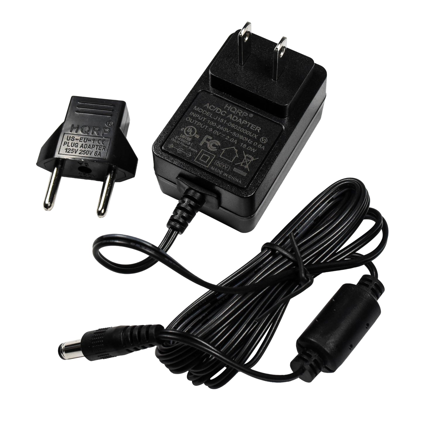 HQRP AC Adapter Works with Line 6 DC-1G XDS-Plus XDR 95, Relay G30 G50 G55 G90, XDV70 XDV55 XDV35 XDV30 XDV30L XDV30HS Microphone System RX212 RXT06…
