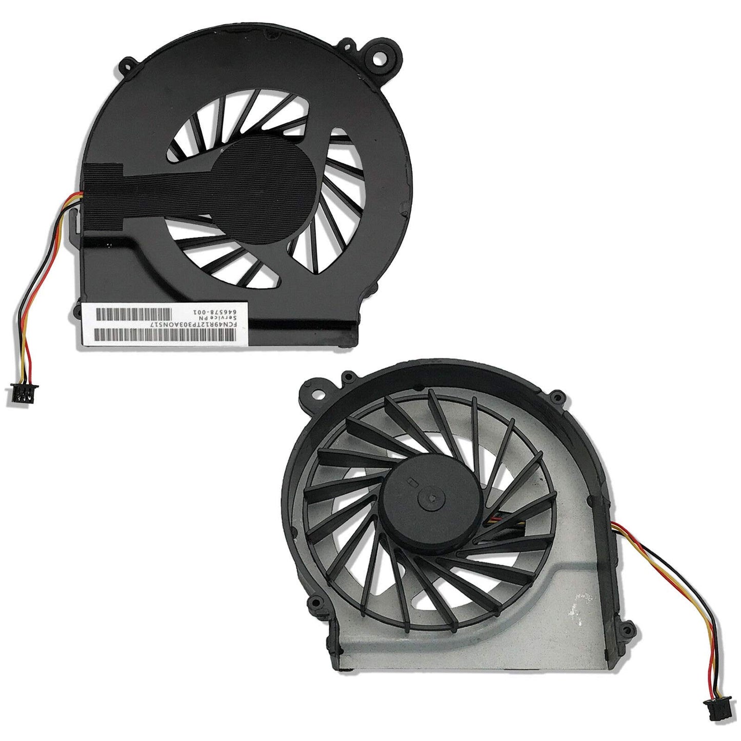 CCYO Replacement CPU Cooling Fan for HP Pavilion G7-1000 G6-1000 G4-1000 Compaq CQ42 CQ62 CQ56 646578-001 KSB06105HA Series Laptop(3 Pin 3 Connector)