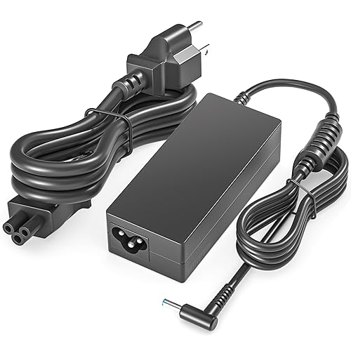 DC 19.5V Monitor Power Cord Compatible with HP m27f m27fe m27fq m27fw m27fwa m24h m24f m24fw m24fwa m24fe m22f L7014 L7014t L7010t L7016t S230tm…