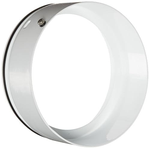 RAB Lighting HH1W System Hood, Aluminum, 5-5/8-Inch Diameter x 2-1/4-Inch Height, White