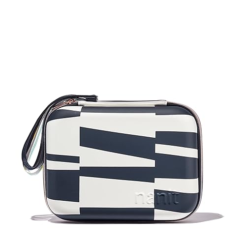 Nanit Travel Case - Protective Hard Shell Carrying Case for Nanit Pro Baby Monitor and Multi-Stand Travel Accessory, Abstract Stripe