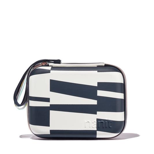 Nanit Travel Case - Protective Hard Shell Carrying Case for Nanit Pro Baby Monitor and Multi-Stand Travel Accessory, Abstract Stripe