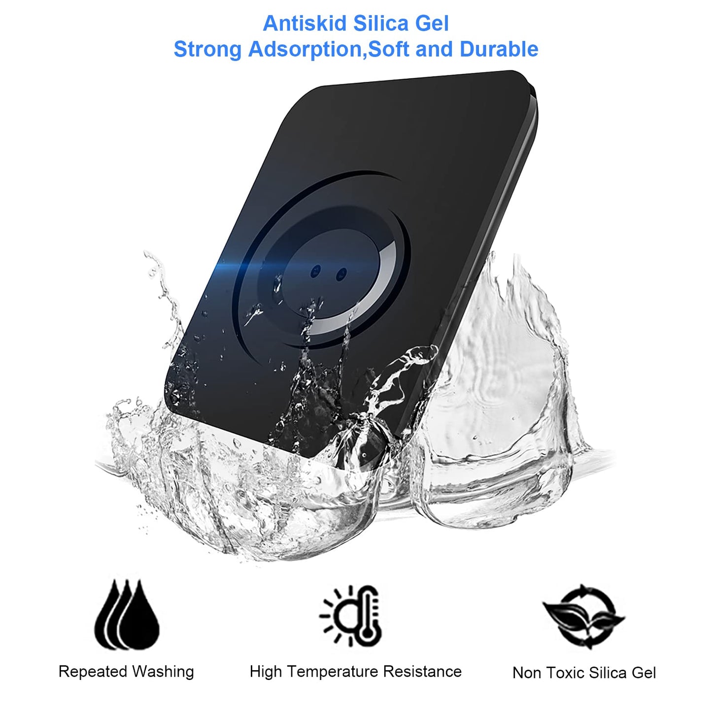 DOTAATDW Car Dashboard Phone Holder, Non Slip Phone Pad Car Phone Holder for Various Dashboards, Slip Free Desk Phone Stand