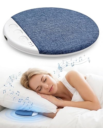Voph 2026 New Sleep Pillow Speaker for Sleeping, Portable Under Pillow Speaker with BT 5.4, White Noise Timer Wireless Sleep Aid, 10H Battery Life