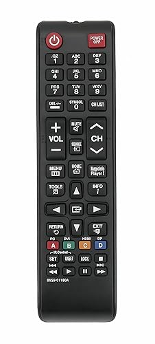 New BN59-01180A Replace Remote fit for Samsung LFD TV TM1240A DH40D DH48D DH55D DM32D DM40D DM48D EM65E EM75E DC32E DC40E DC48E DC55E DC32E-M DC40E-M