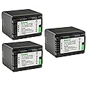 Kastar 3-Pack Battery VW-VBK360 Replacement for Panasonic HDC-TM35, HDC-TM40, HDC-TM40GK, HDC-TM40K, HDC-TM40P, HDC-TM40PC, HDC-TM41, HDC-TM41H