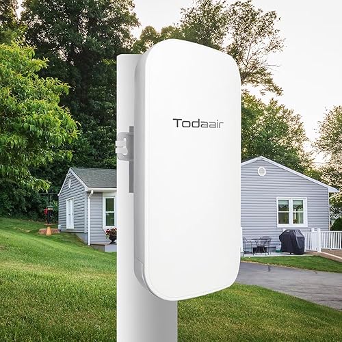 Outdoor WiFi Extender?WiFi Booster | Repeater & AP Mode?IP65 Weatherproof | Up to 300Mbps WiFi Repeater